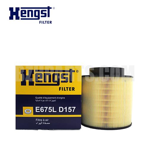 HENGST® Air filter E675LD157A4L Q5 3.2 fits 8K0133843=8R0133843