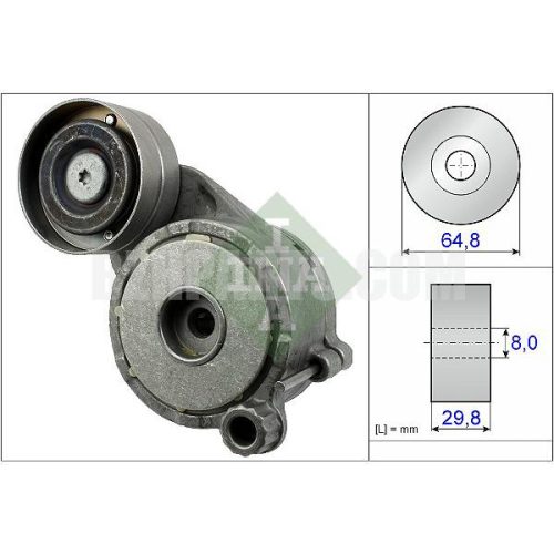 INA® Tensioner 6422001970 For Mercedes-Benz OM 642/W166/X166